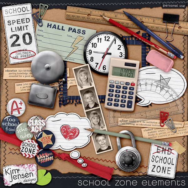 School Zone Elements