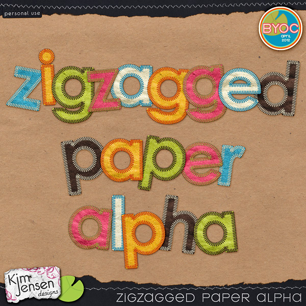 Zigzagged Paper Alpha